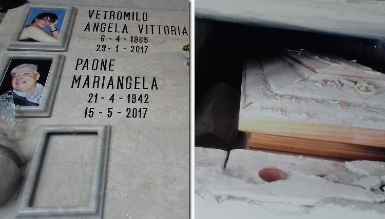 Tomba 'profanata', sparisce il cofanetto dei ricordi
