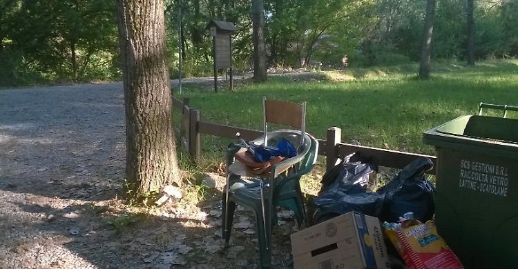 Parco al Serio, picnic e inciviltà