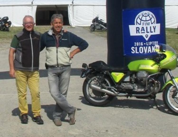 Da Crema alla Svezia, al rally Fim con la moto anni Settanta