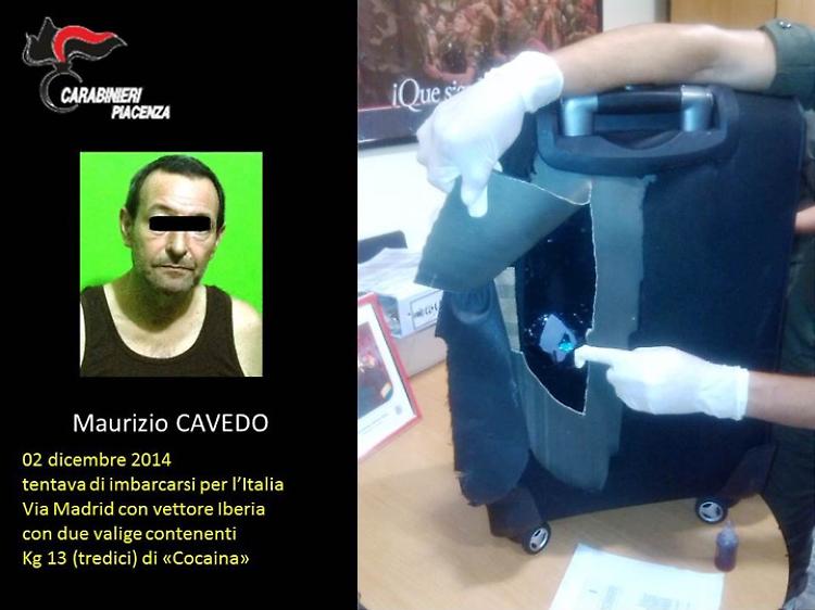 Castelvetro, estradato in Italia Maurizio Cavedo