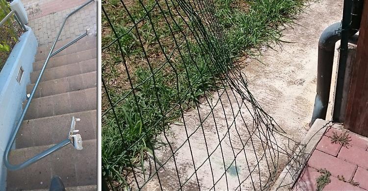 Bagni 'proibiti' e vandali in zona sportiva