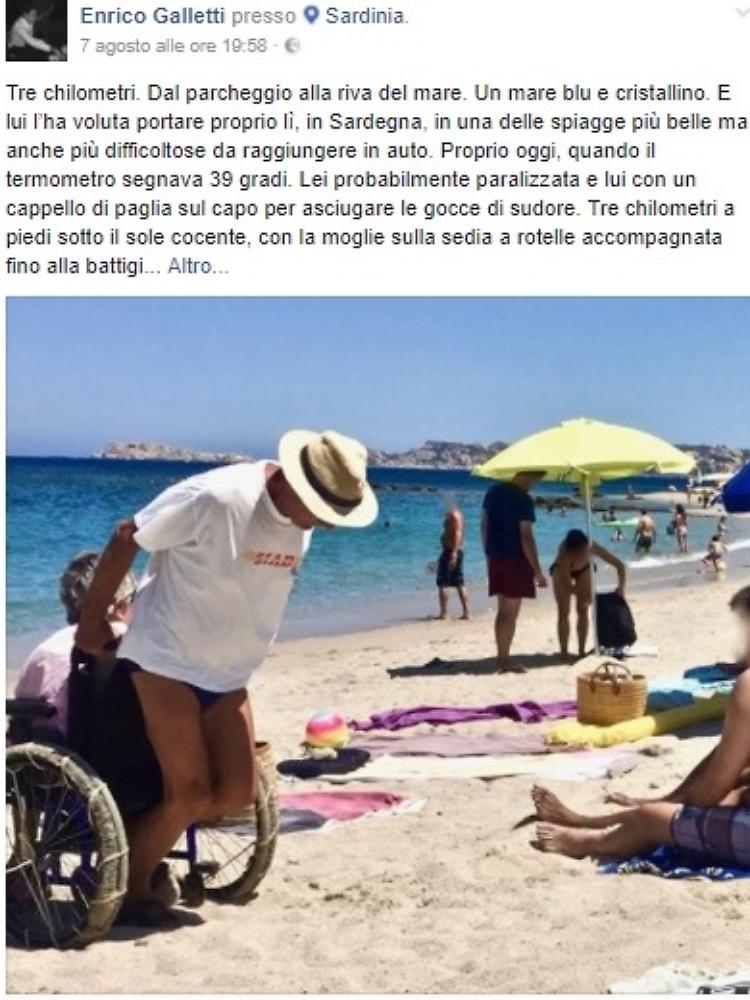 L'amore vero in una foto, lo scatto del blogger cremonese Enrico Galletti diventa virale