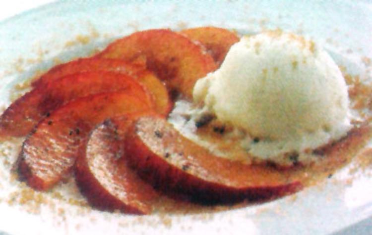 LA RICETTAPesche gratinate alle spezie