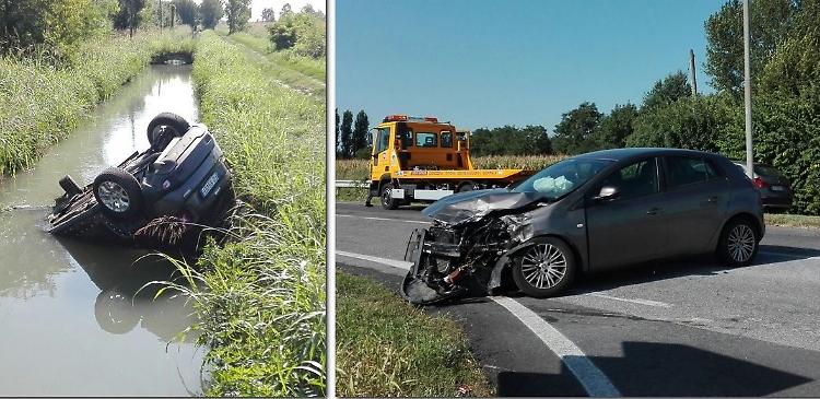 Scontro tra due auto, paura per una 38enne