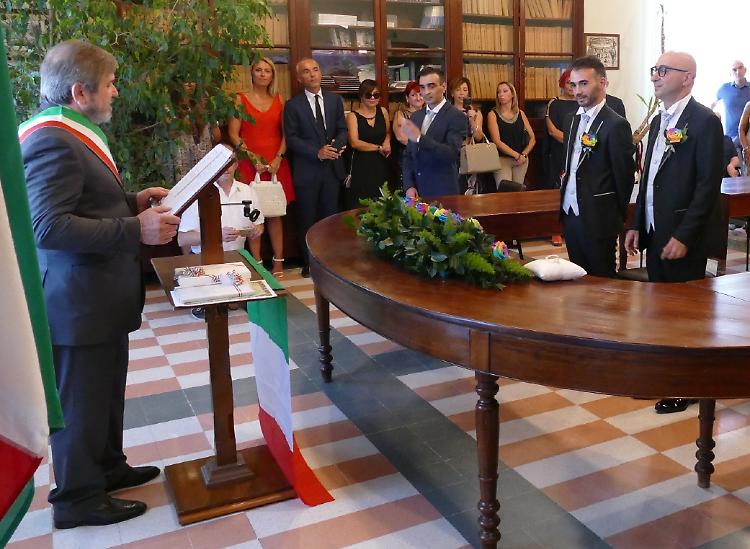 Luca e Paolo uniti civilmente