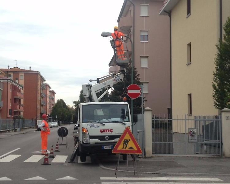 Nuova illuminazione, lavori al via al quartiere Po