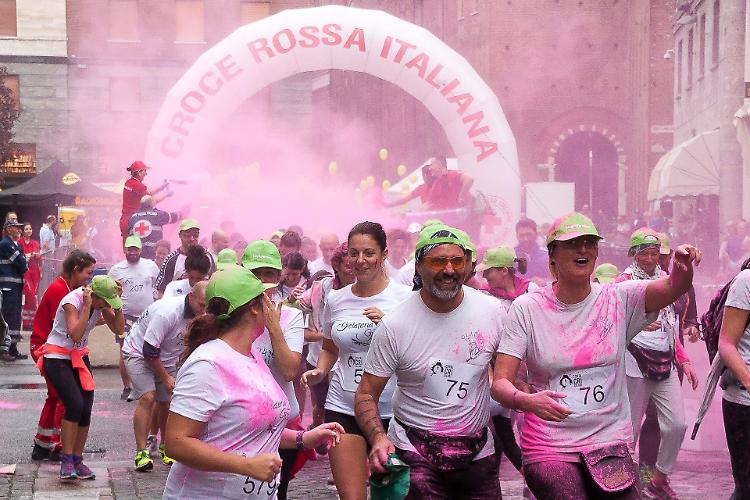'Corri Cri Colors', emozioni e colori nel cuore della città