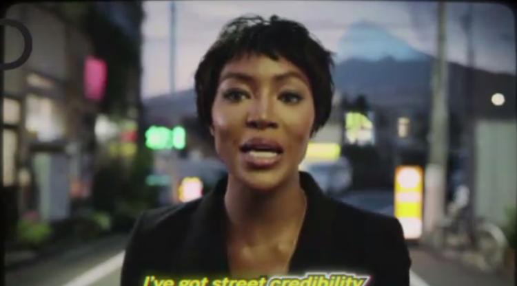 Il ritorno di Naomi Campbell in un video girato a Tokyo