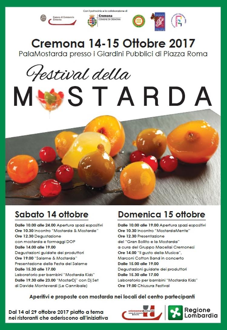 A Cremona e a Mantova torna il 'Festival della Mostarda'