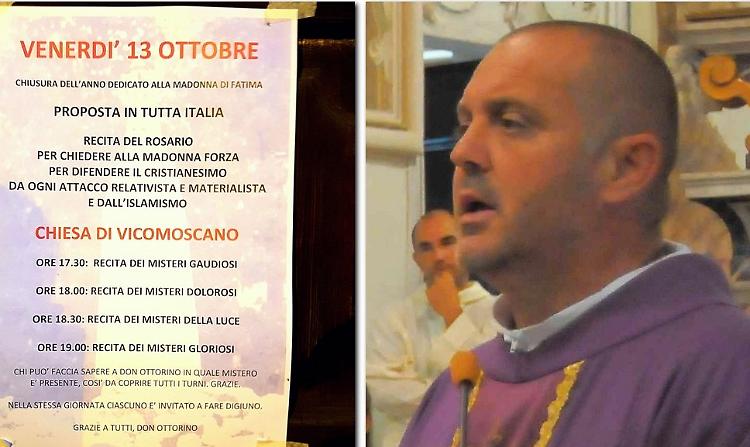 "Recitiamo il Rosario per difenderci dall'islamismo"