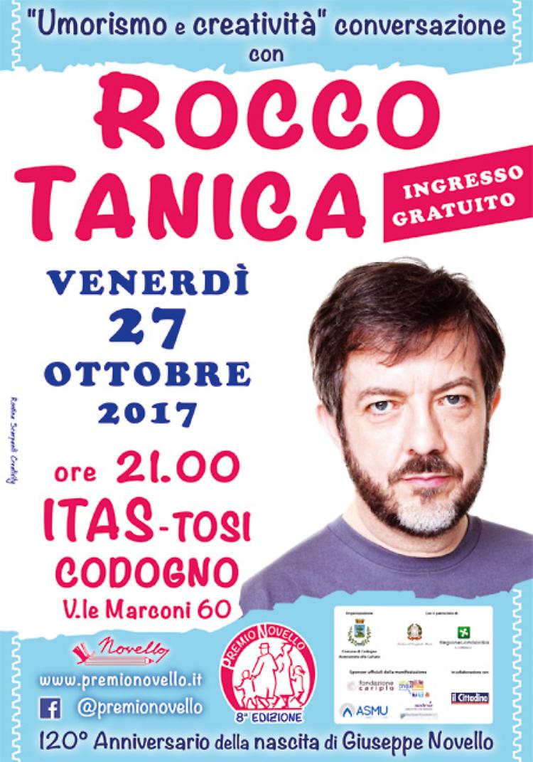 "Umorismo e creatività", conversazione con Rocco Tanica