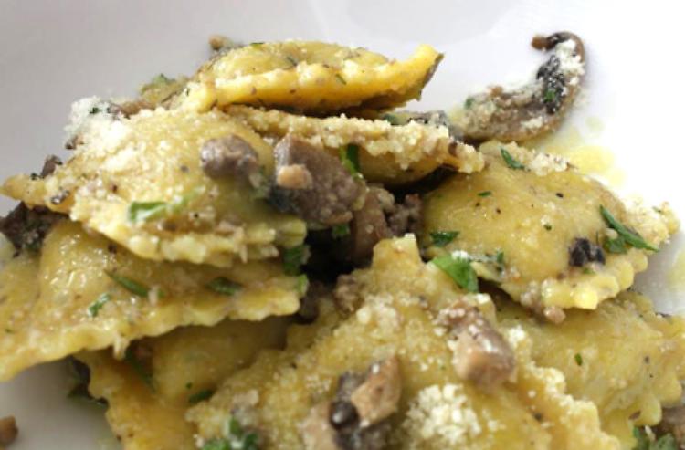 LA RICETTARavioli di funghi