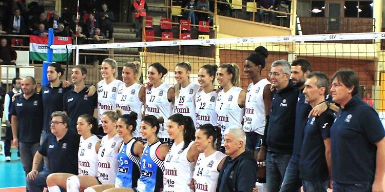 La Pomì non sbaglia: 3-0 a Bekescsabai e quarti di finale di Coppa Cev ipotecati (20-25; 14-25; 15-25)