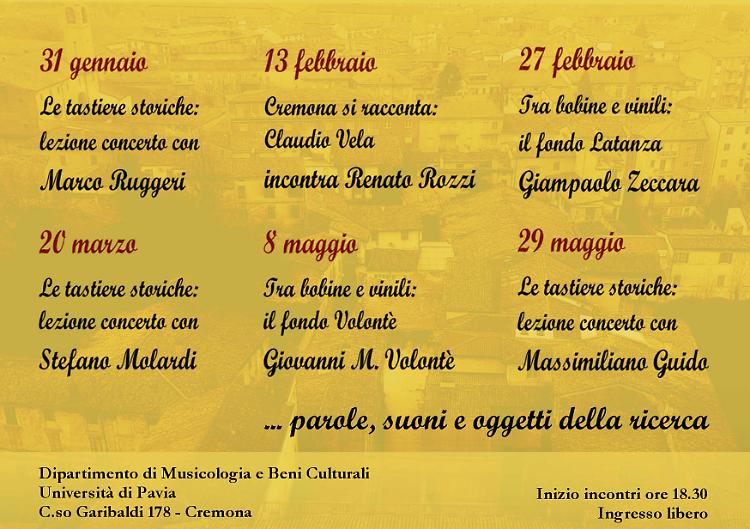 Ciclo di conferenze 'Palazzo Raimondi racconta'