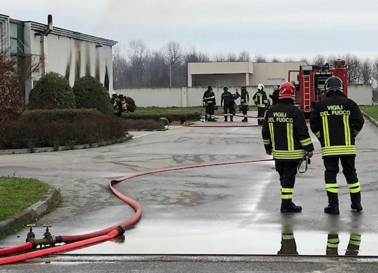 Incendio alla Pioneer