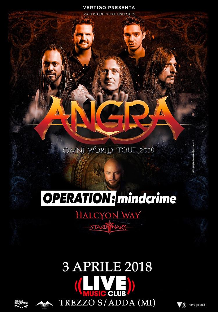 Angra e Geoff Tate al Live Music Club