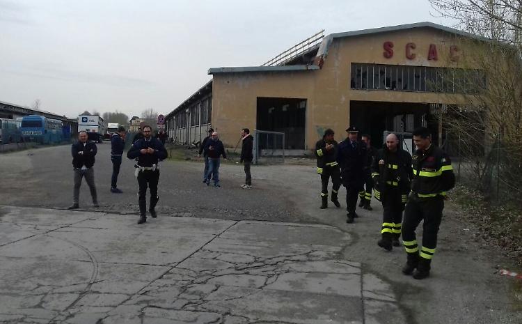 Allarme rientrato nell'ex Scac, è una bravata