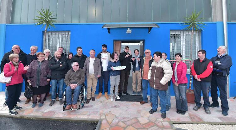 L’inaugurazione, nuova casa per la coop ‘Storti Maria’