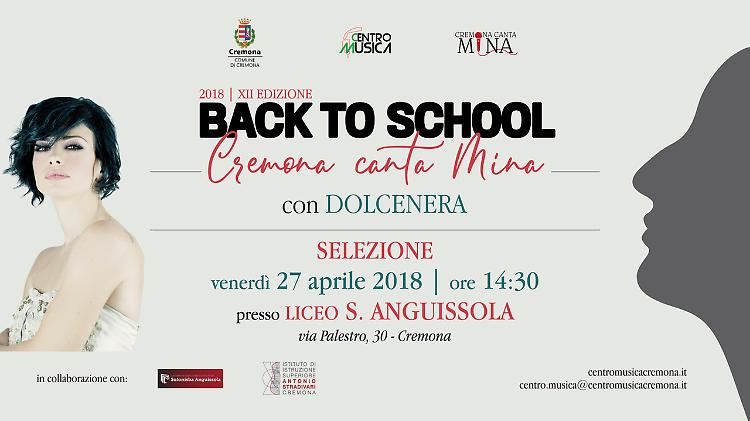 Back to School con Dolcenera, si celebrano i 60 anni di carriera di Mina