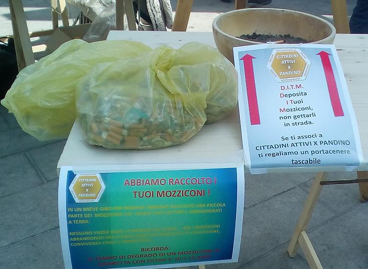 Coi ‘Cittadini attivi’  strade ripulite dai mozziconi
