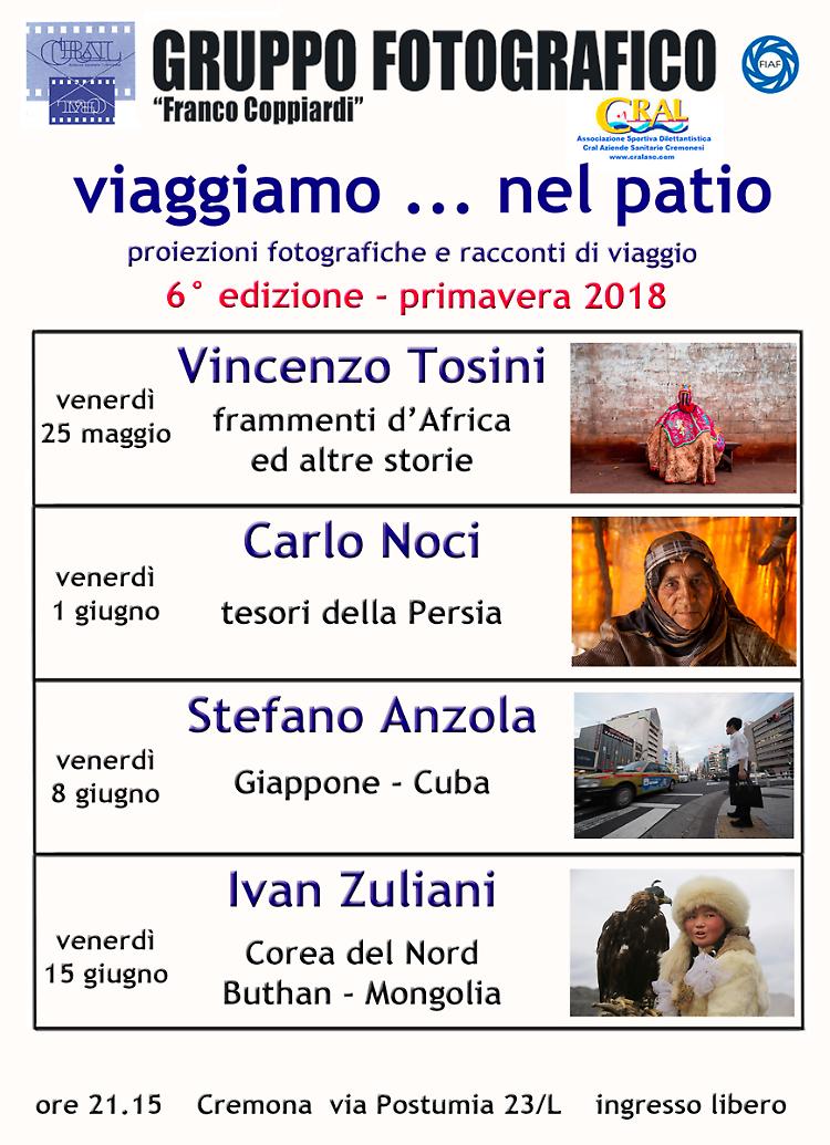 Rassegna fotografica 'Viaggiamo... nel patio'