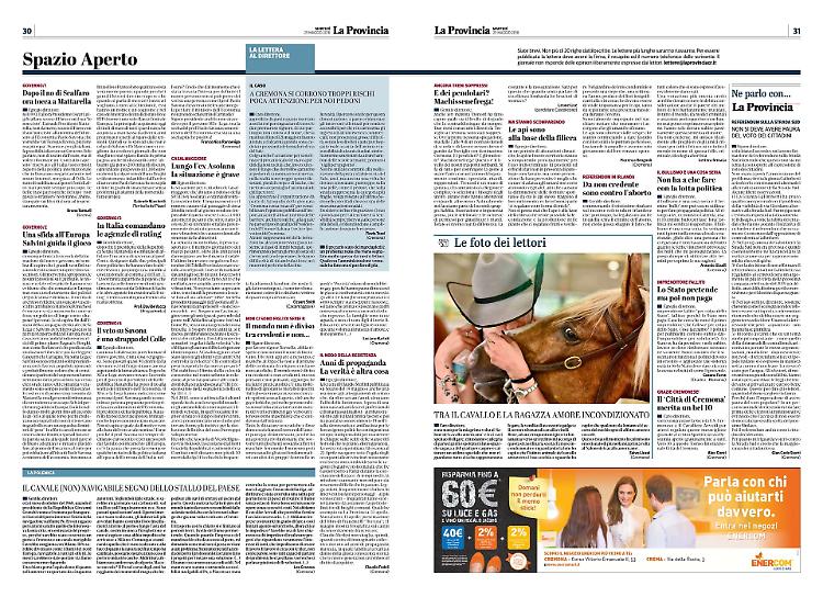Lettere al Direttore del 29 maggio