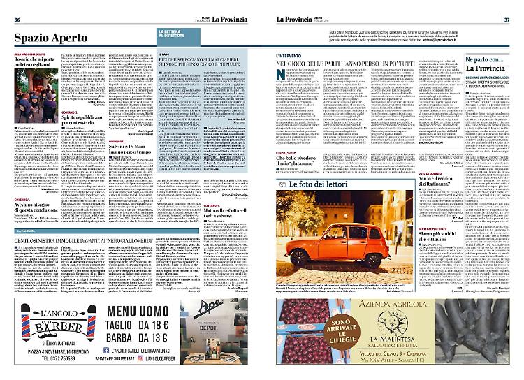 Lettere al Direttore del 2 giugno