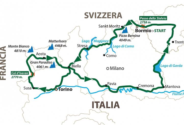 Alpi 4000, i 500 'randagi' passano da Piadena