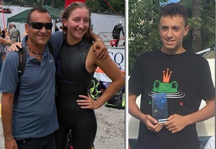 Carlotta 'regina' del lago Maggiore. Trionfo nella gara in acque aperte