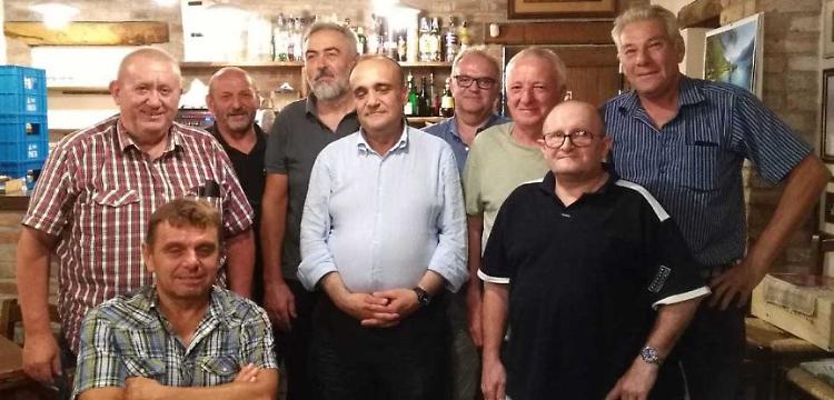 A cena con il ministro