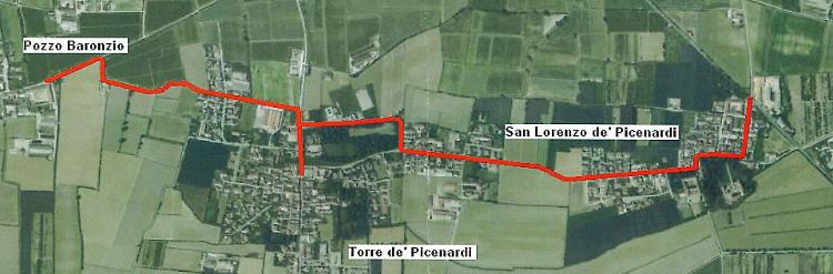 Ecco la pista ciclabile per Pozzo Baronzio