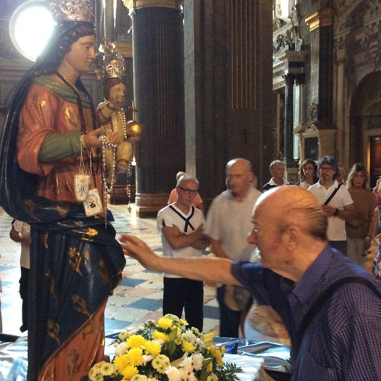 Madonna del Po, la statua in Cattedrale nel ricordo di don Grechi