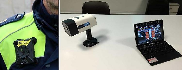 Dieci body cam per i vigili