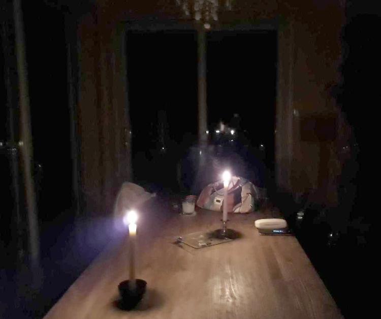 Black out , si torna alle candele