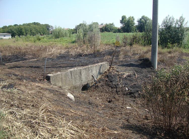 Riappare lo spettro del piromane