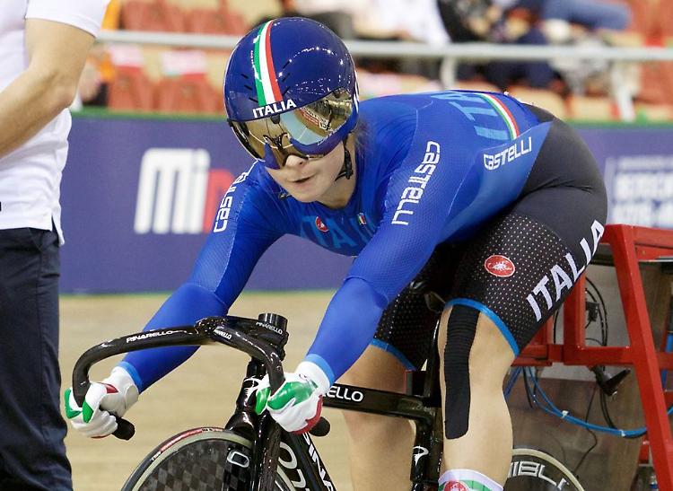 Europei Under 23, argento di Miriam Vece nella velocità a squadre