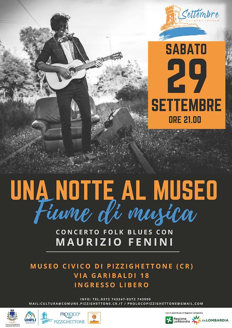 'Fiume in musica' con Maurizio Fenini