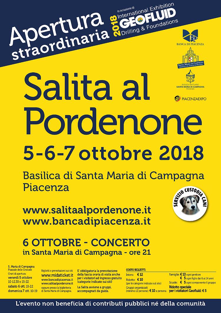 Apertura straordinaria della 'Salita al Pordenone'