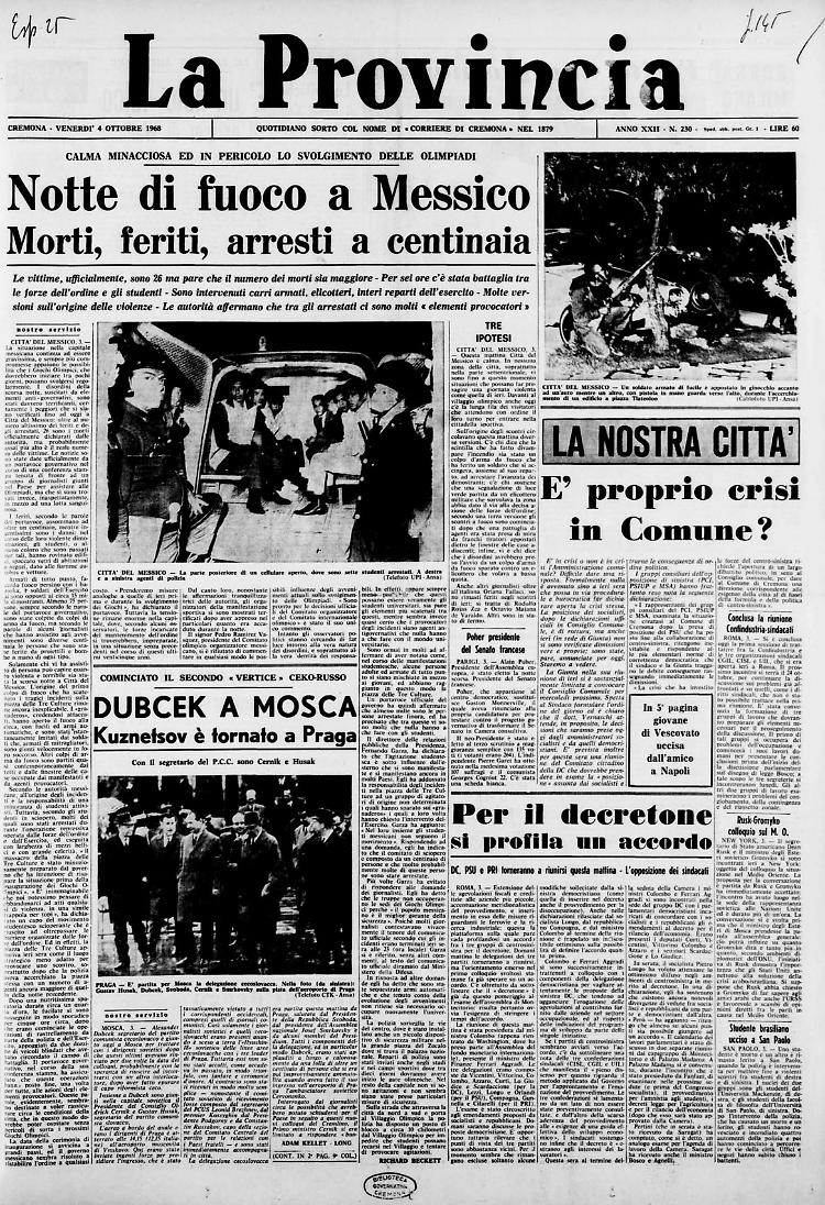 Notte di fuoco a Messico.