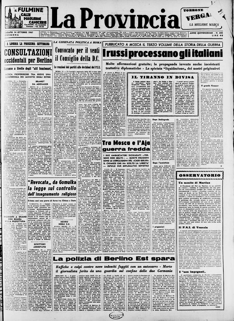 I russi processano gli italiani