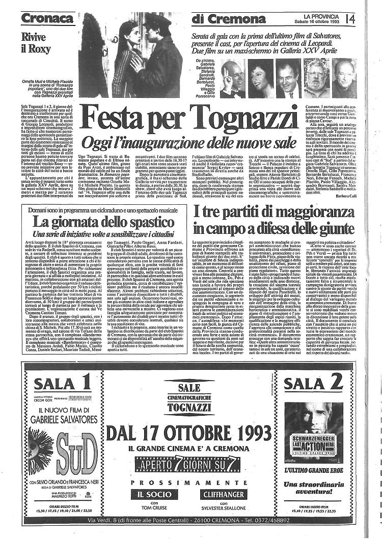 Festa per Tognazzi