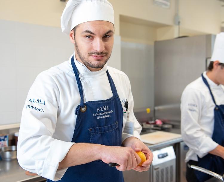 Il cremonese Giulio Gerevini cuoco professionista