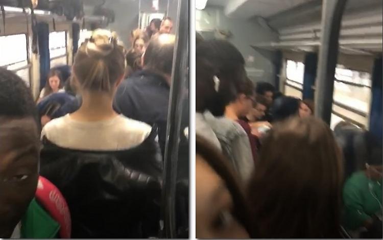 Treno con una carrozza: malori, tensione e ritardi