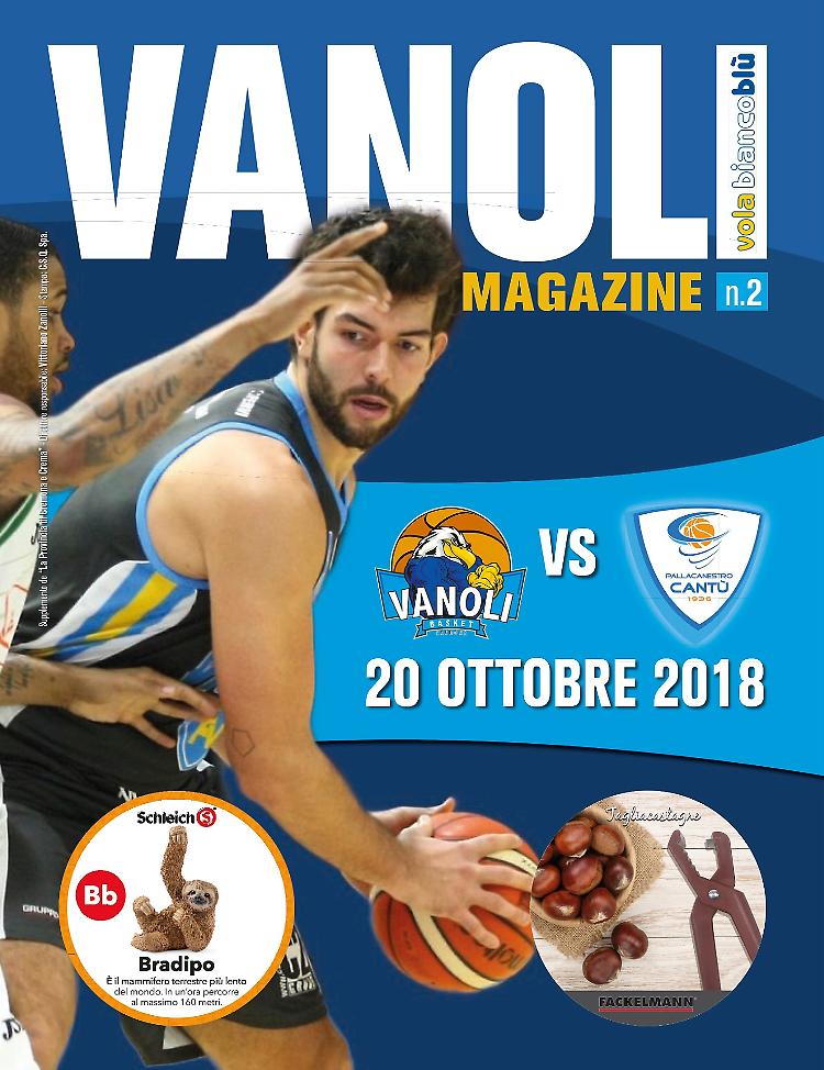 Vanoli-Red October Cantù: Palaradi ore 20,30