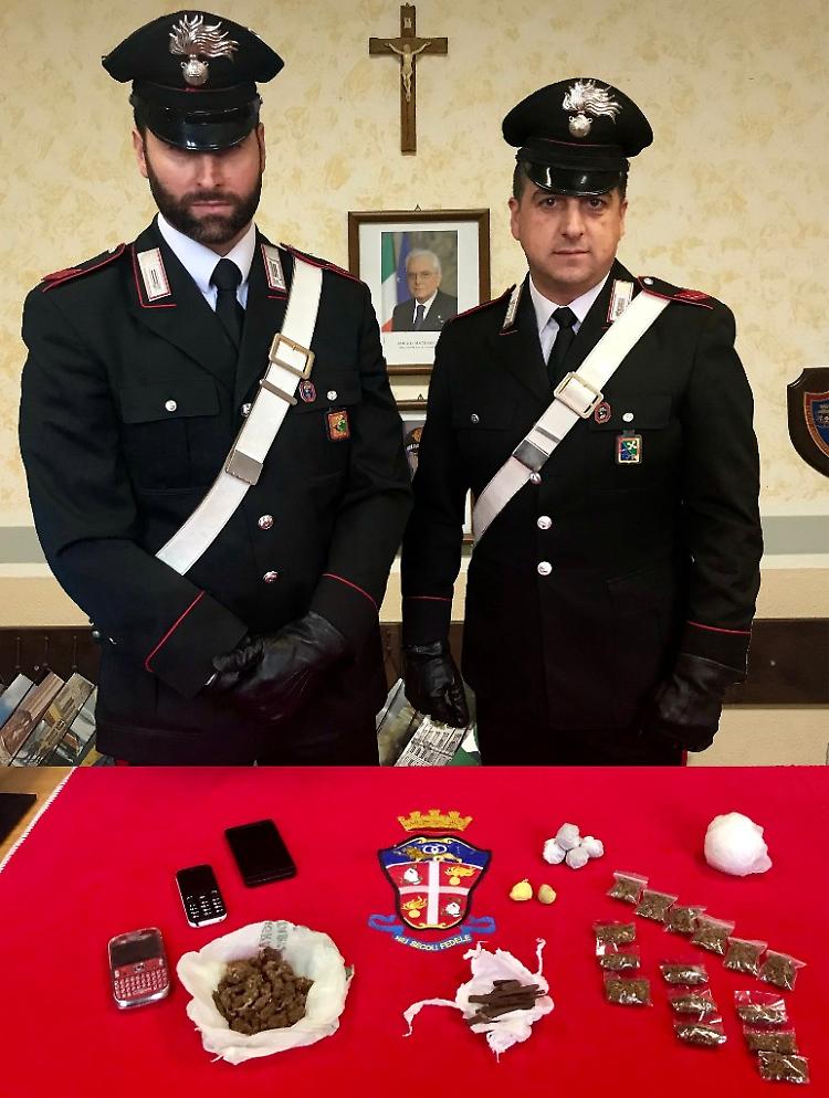 Arrestato 21enne spacciatore nigeriano ospite della Casa dell'accoglienza