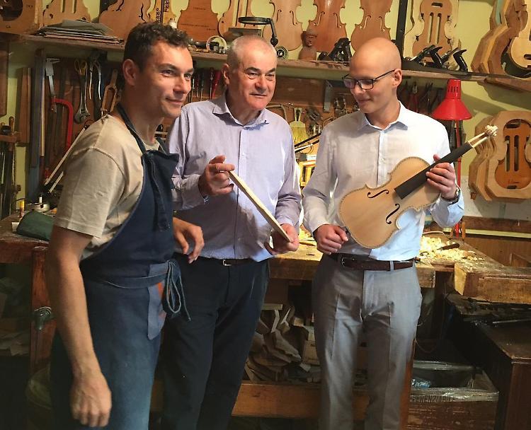 Marton sognava Stradivari, desiderio esaudito