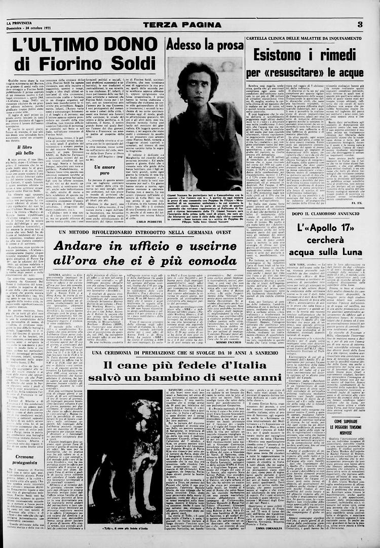 L’ultimo dono di Fiorino Soldi