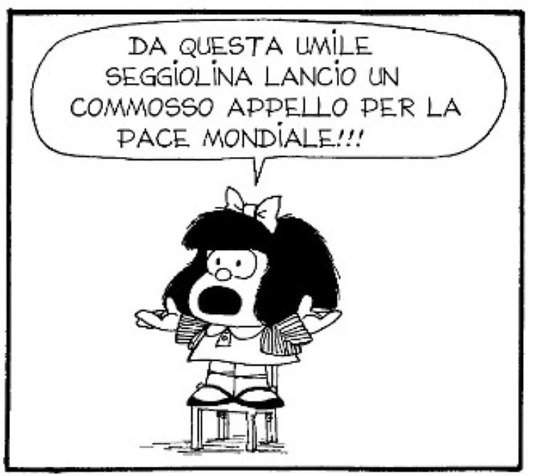 Mafalda, in Italia da 50 anni