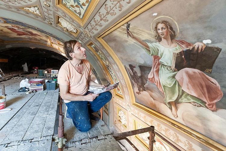 Lo spettacolare restauro della chiesa di Santa Lucia