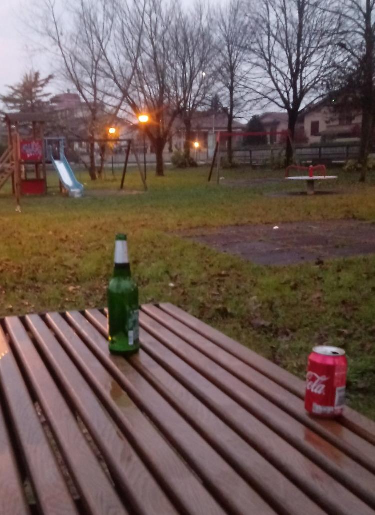 Parco di via Olanda, bivacchi notturni e degrado